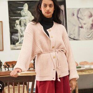 VGUC Misha & Puff studio cardigan - dune, M/L